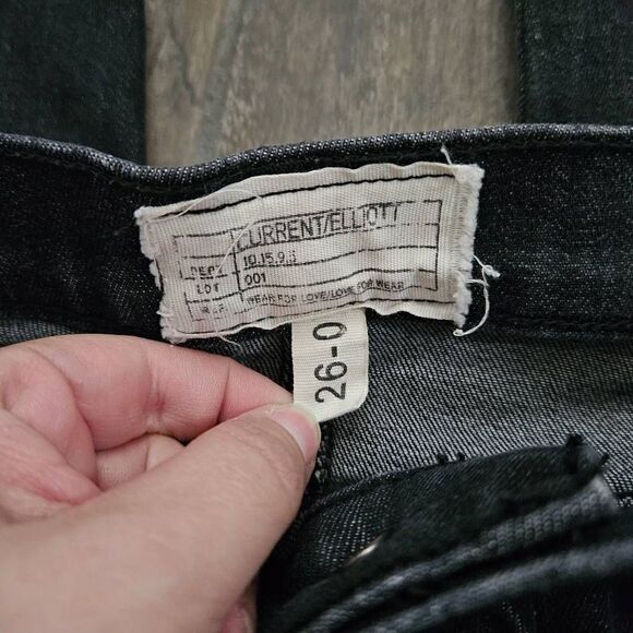 Current/Elliott Soho Zip Stiletto Jeans - Picture 4 of 9